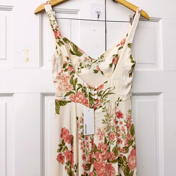 Reformation Lecce Dress in Corsage - Picture 9 of 15